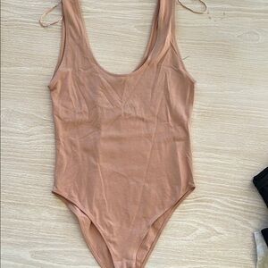Zara Tan Bodysuit One Piece